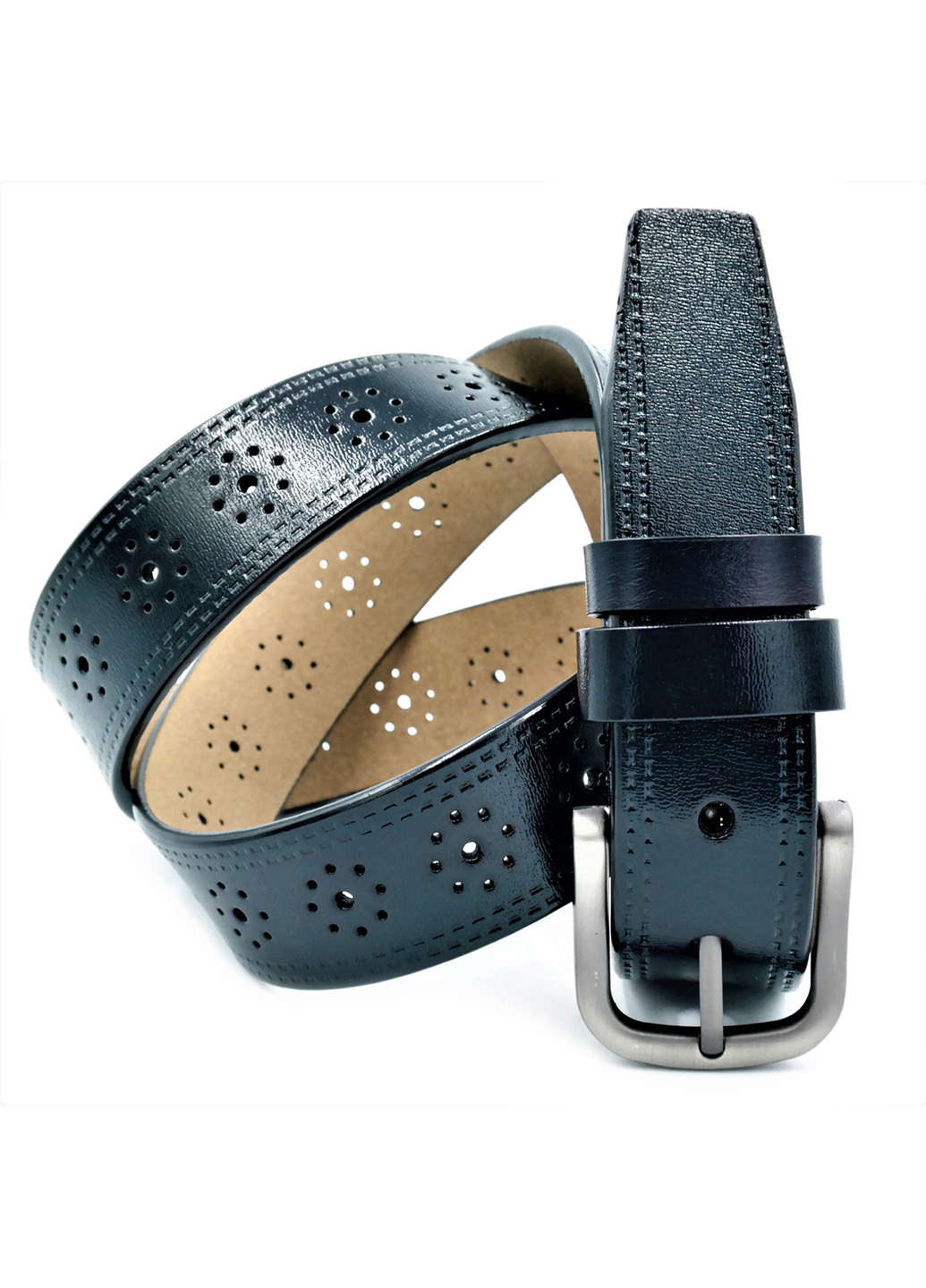 Жіночий шкіряний ремінь 110-115х3,5 см Weatro (210338302)