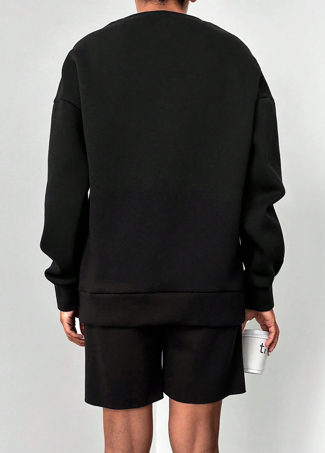 Костюм (свитшот, шорты) SHEIN (323638623)
