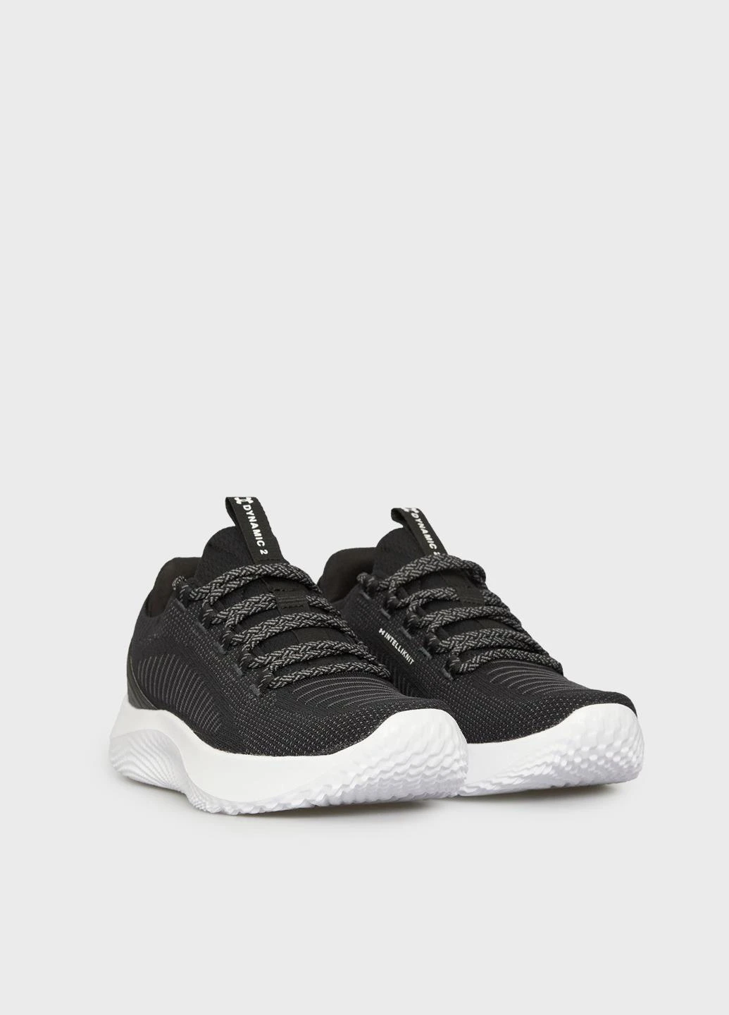 Черные демисезонные кроссовки ua dynamic 2 3028076-002 Under Armour /UA Dynamic 2