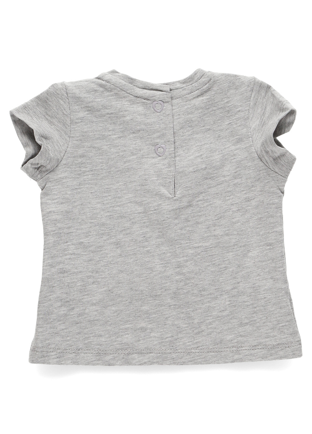 Светло-серая летняя футболка Chicco