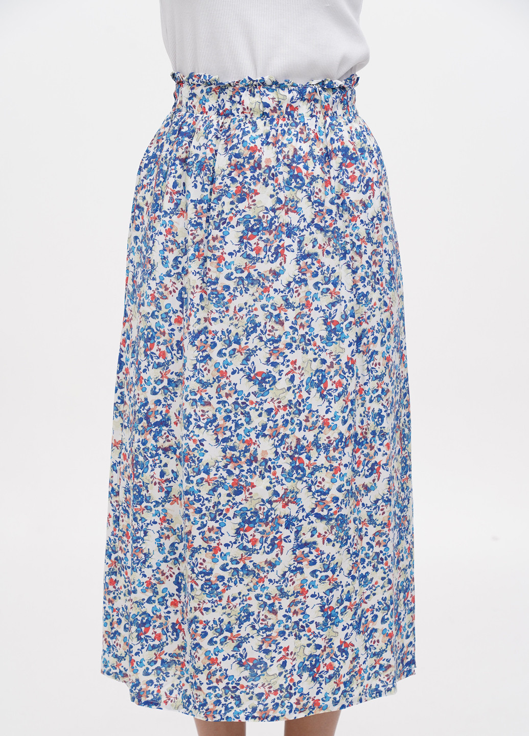 Разноцветная кэжуал цветочной расцветки юбка Minimum