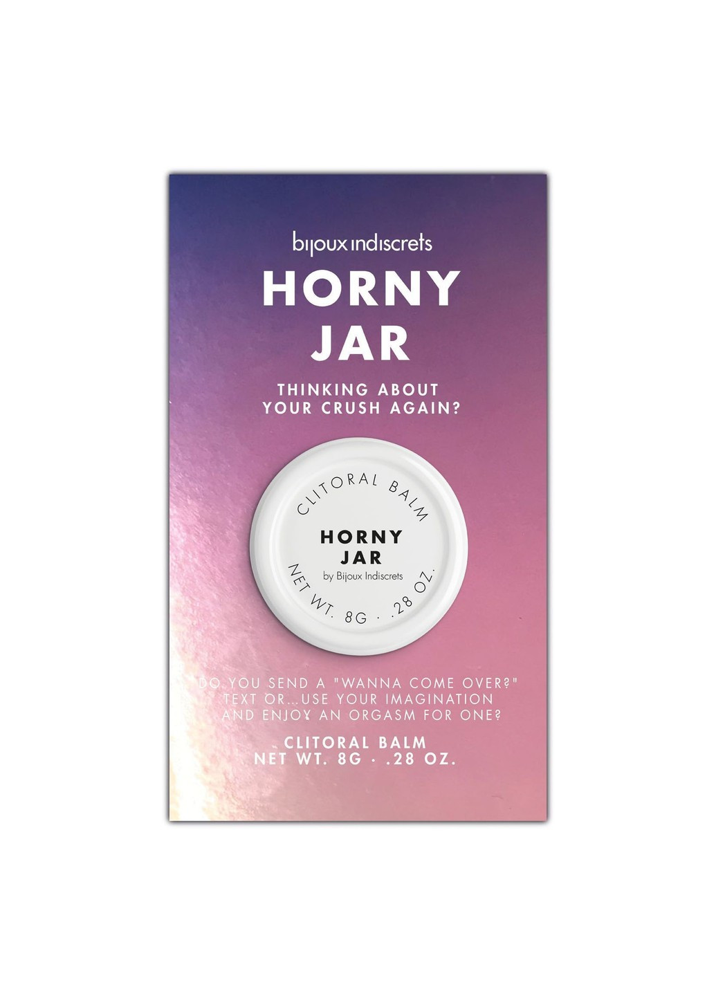 Бальзам для клитора Horny Jar (Дрожи от удовольствия), разогревающий Bijoux Indiscrets (255169378)