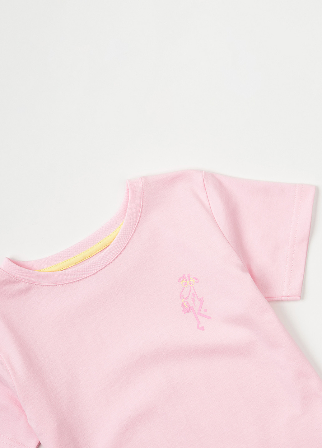 Рожева літня футболка KRAKO