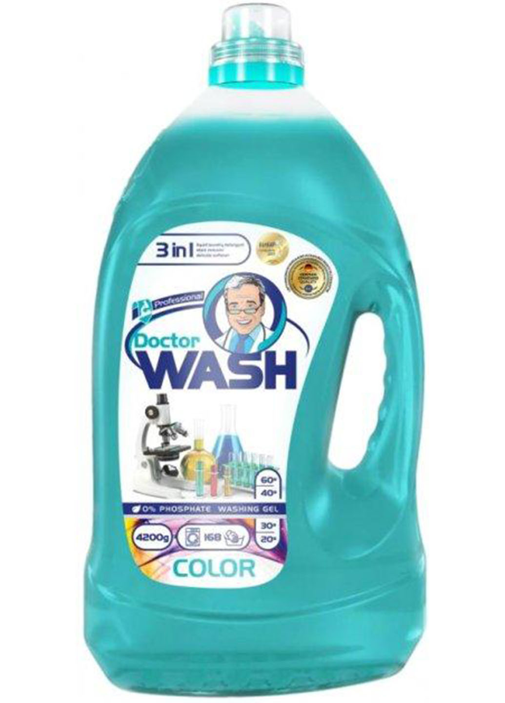 Гель для прання кольорових речей 4.2 кг (168 прань) Doctor Wash (254255836)