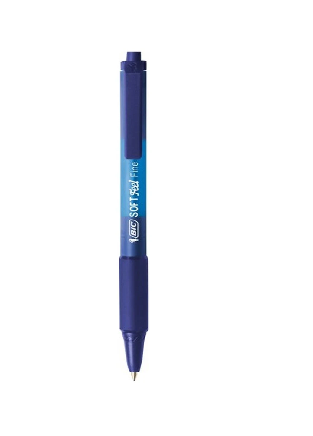 Набір кулькових ручок Soft Feel Clic Grip Синій Bic (230988573)