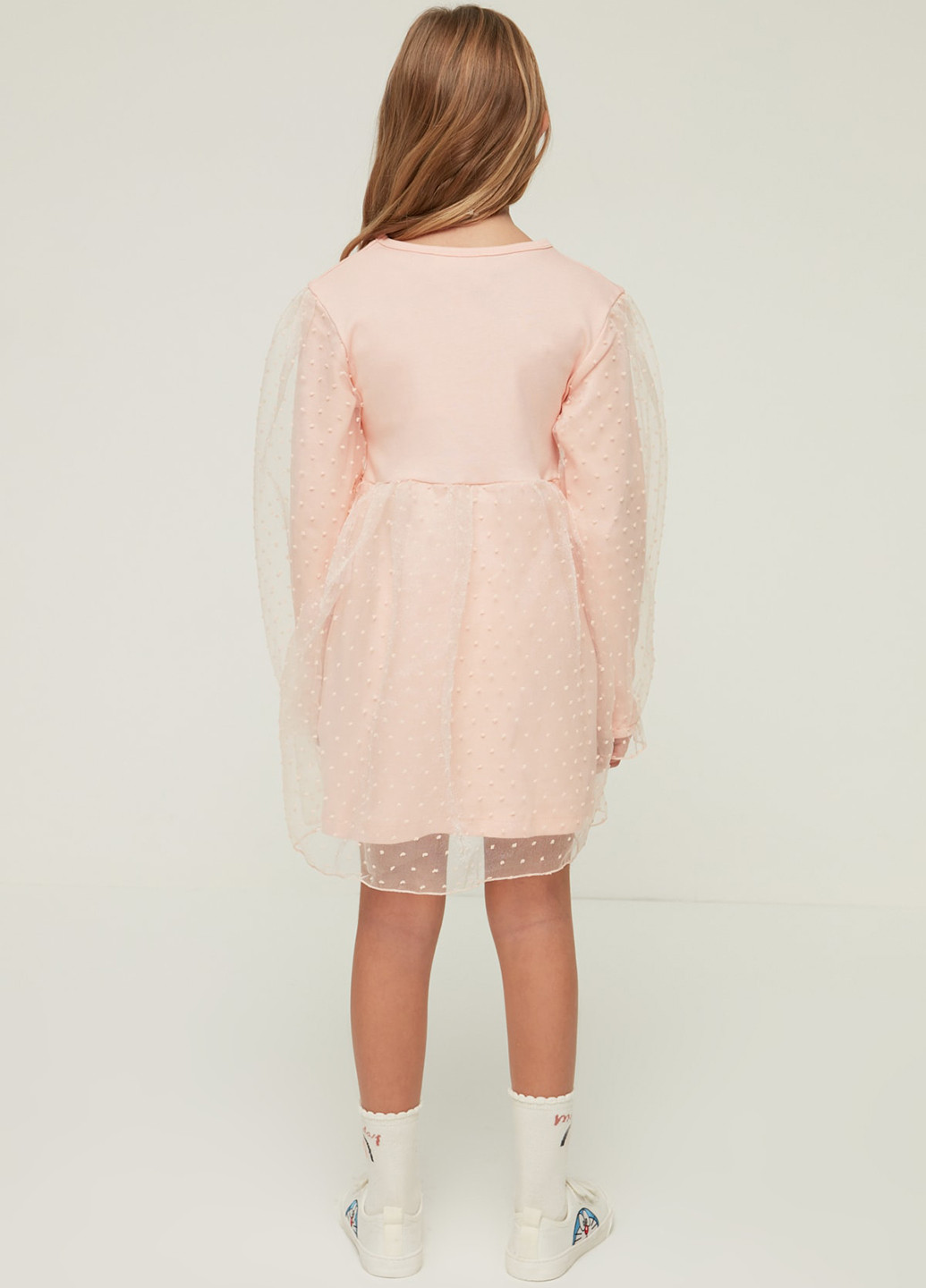 Светло-розовое платье Trendyol (251471418)