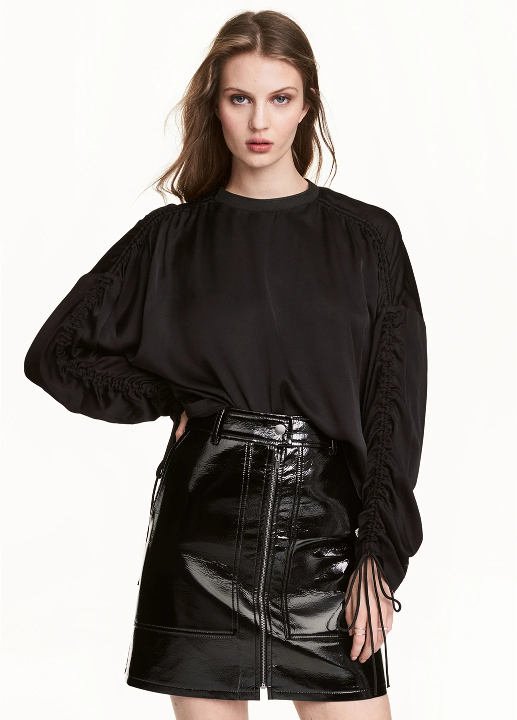 Чорна блуза H&M