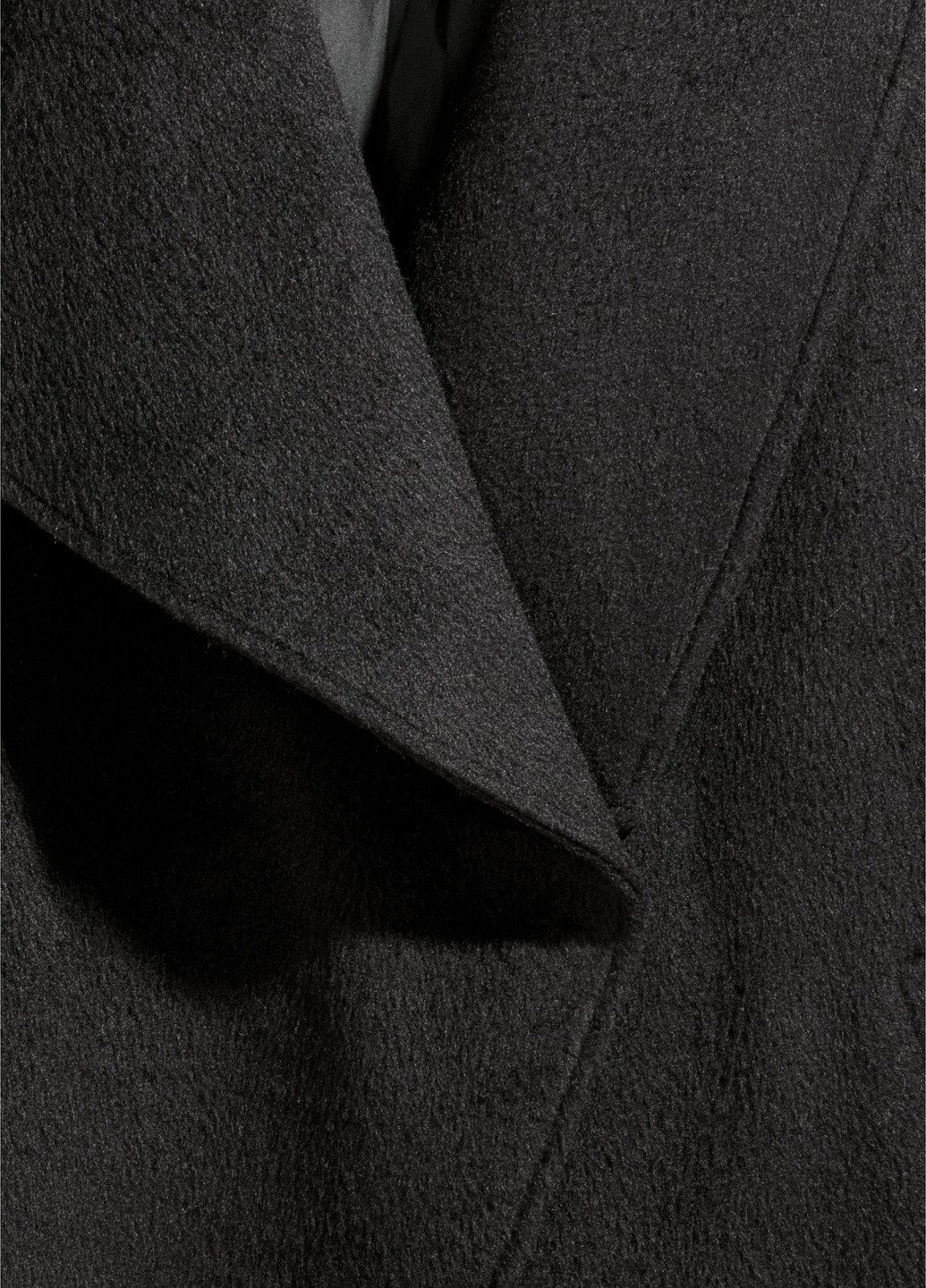 Чорне демісезонне Пальто H&M