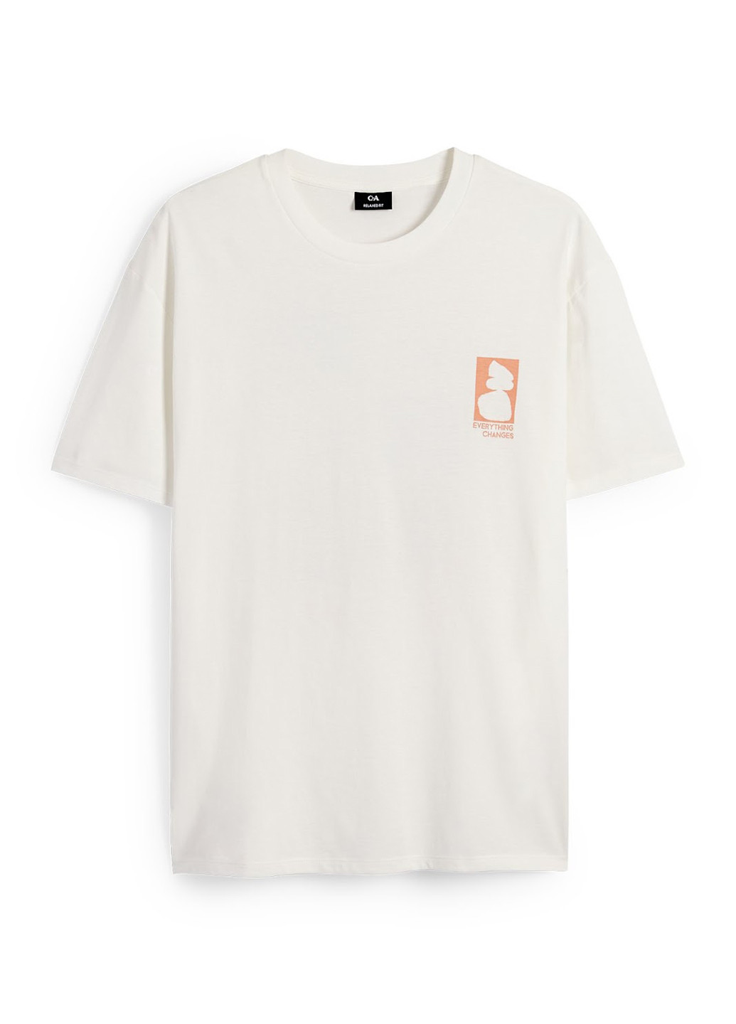 Белая футболка C&A