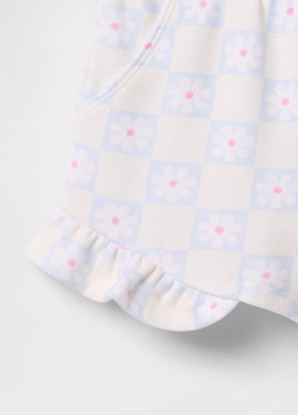 Комбінований демісезонний костюм (світшот, шорти) з шортами Gap