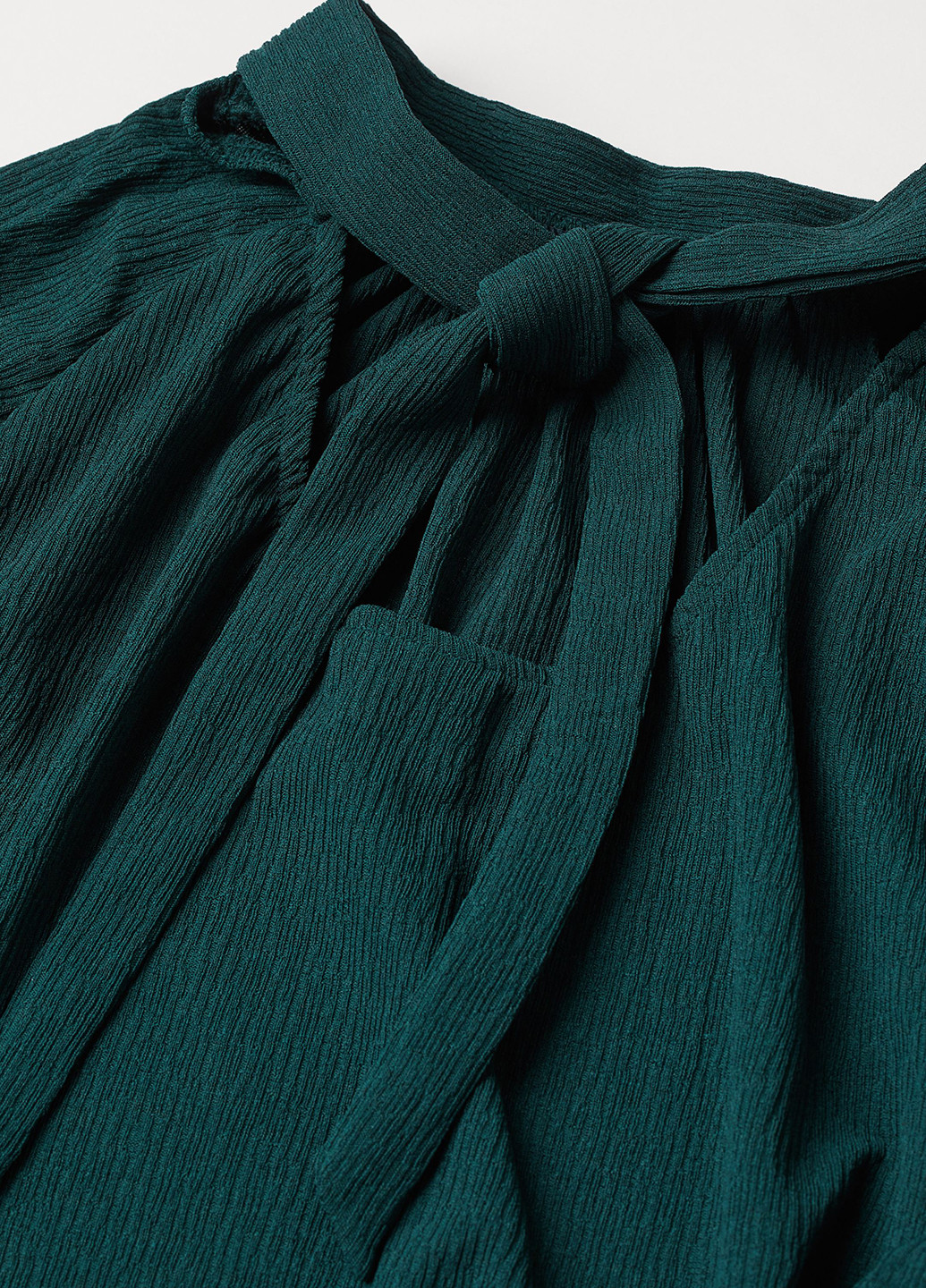 Темно-зелена демісезонна блуза H&M