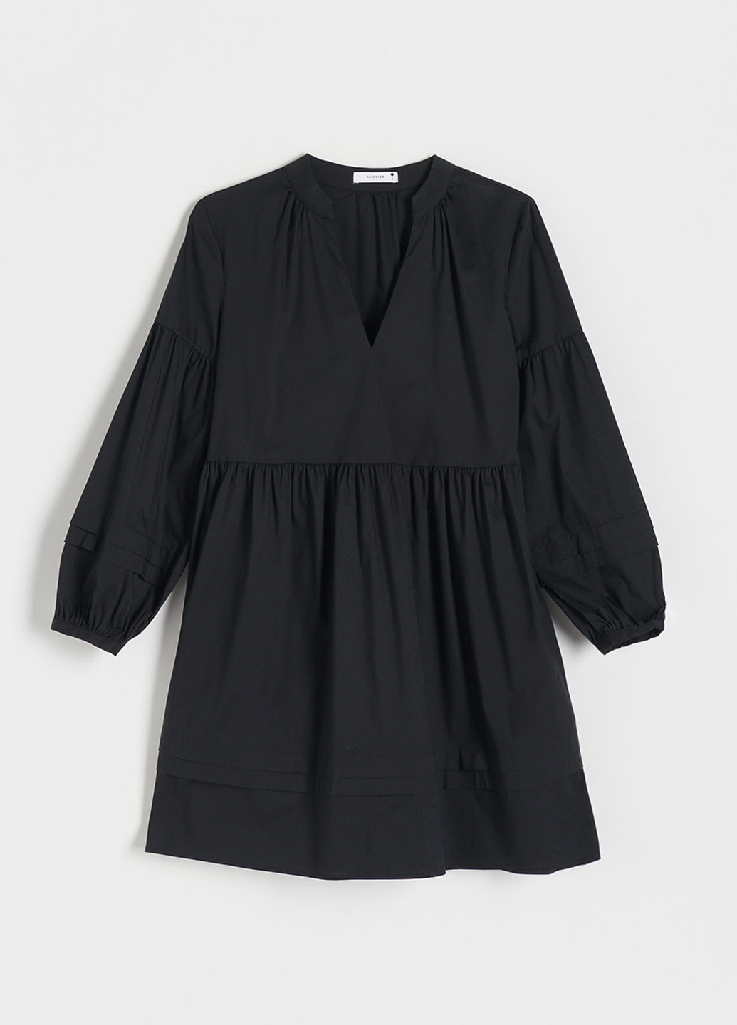Чорна кежуал сукня Reserved однотонна