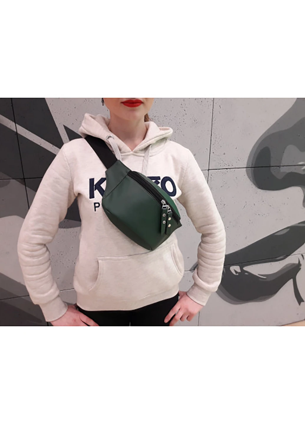 Жіноча сумка на реммінь 31х12х5 см Sambag (252130199)