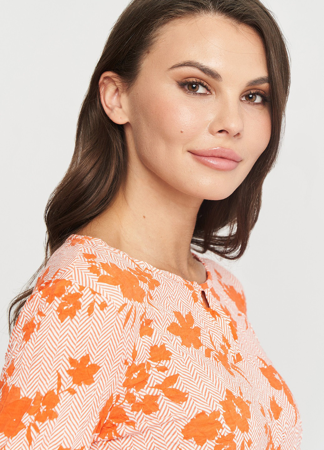 Помаранчева блуза Tom Tailor