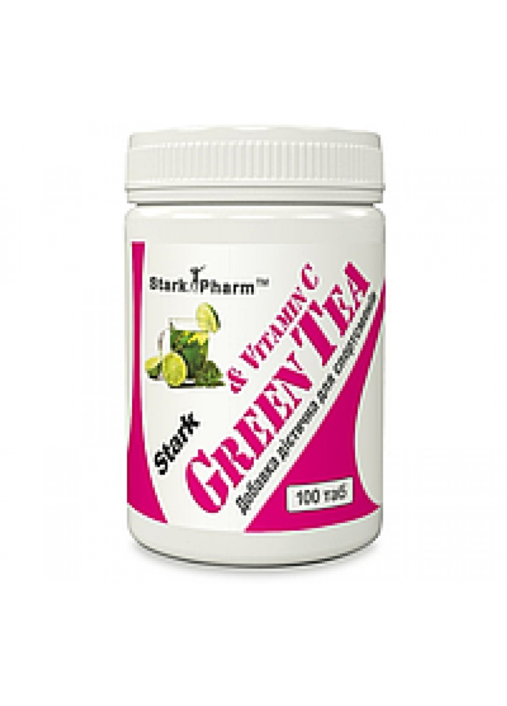 Екстракт зеленого чаю Stark Green Tea Vit C 60 таблеток Stark Pharm (255410112)