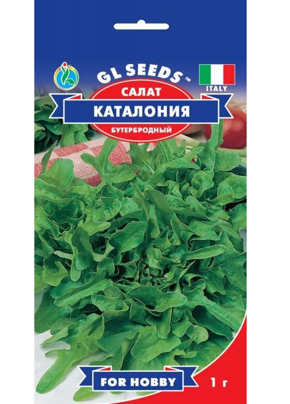 Насіння Салат Каталонія 1 г GL Seeds (252372289)