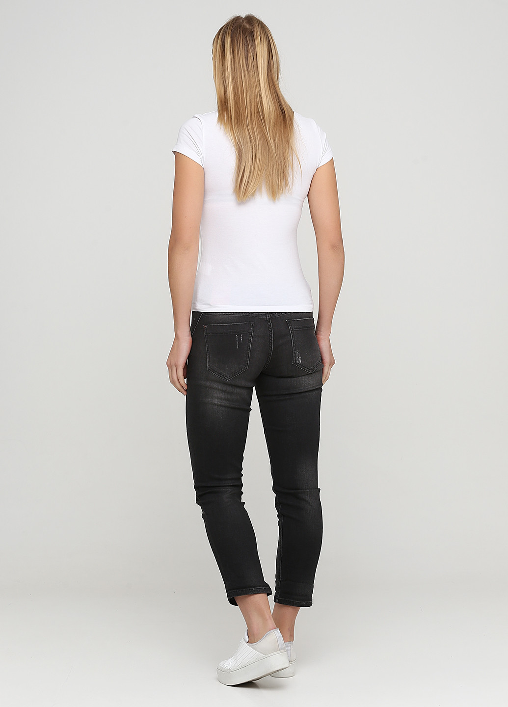 Темно-серые демисезонные скинни джинсы S.Oliver