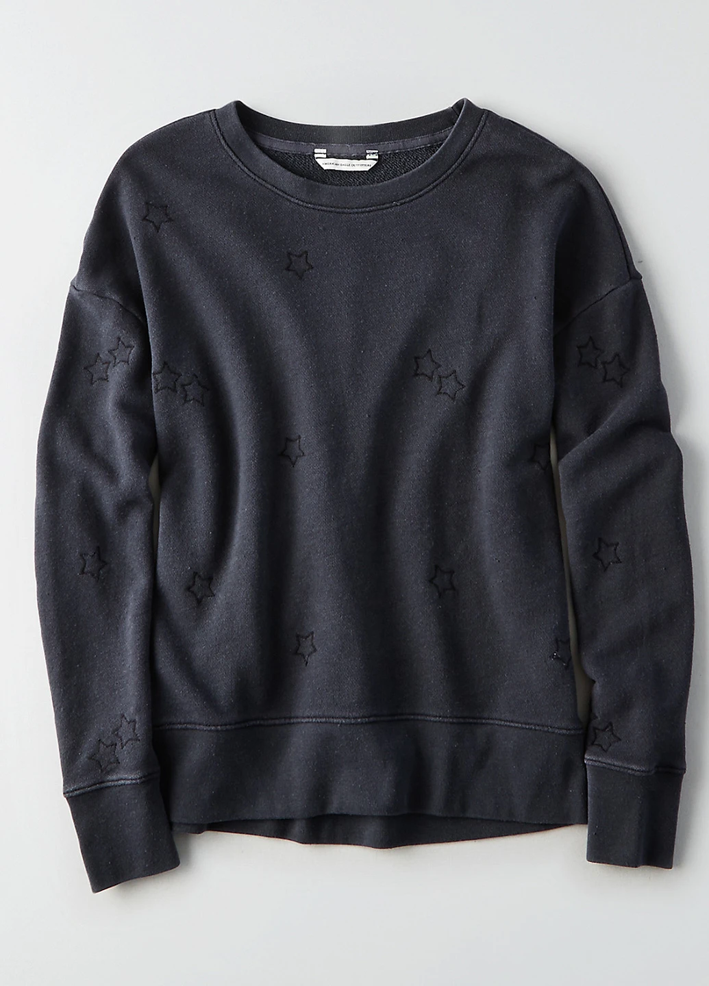 Темно-серый свитшот American Eagle однотонный (37932171)