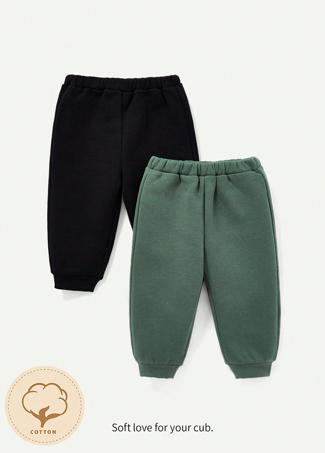 Комбинированные спортивные, кэжуал демисезонные брюки джоггеры SHEIN