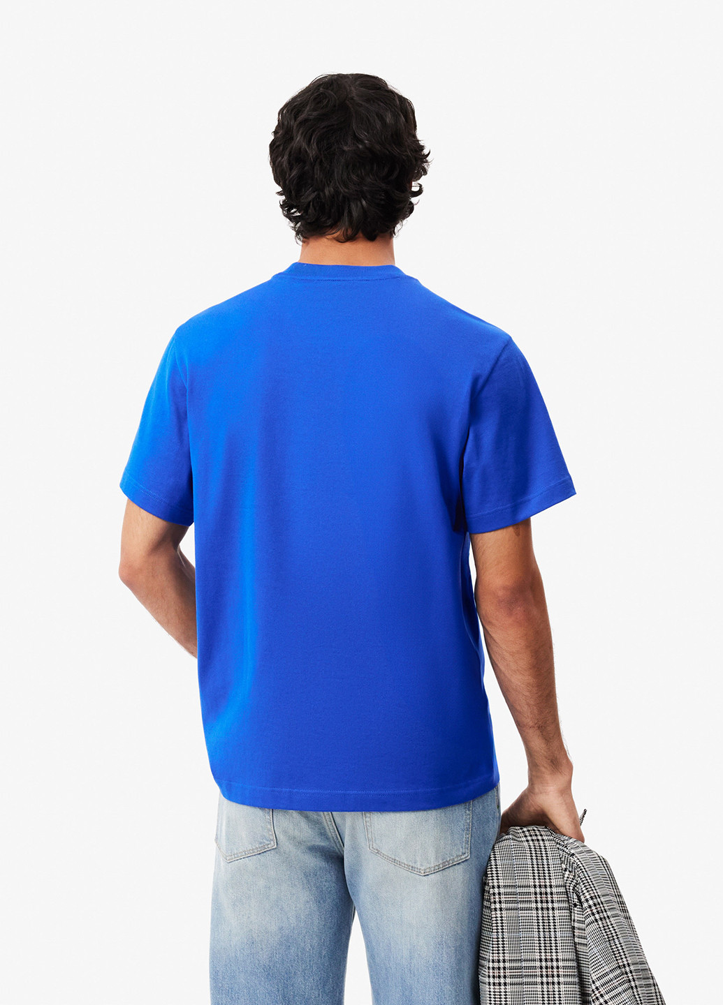 Синяя футболка Lacoste