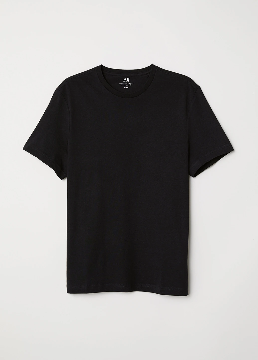 Черная футболка H&M