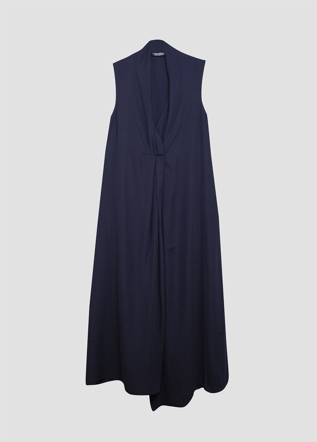 Темно-синее кэжуал платье Kiomi однотонное
