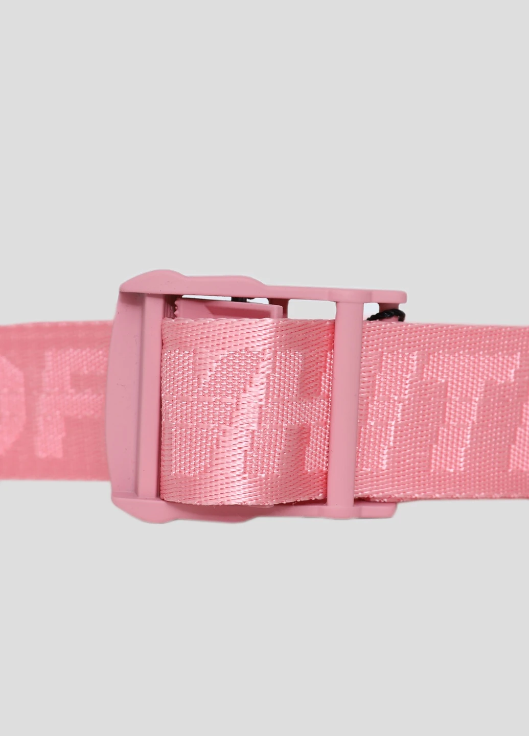 Светло-серый текстильный ремень Off-White (228291390)