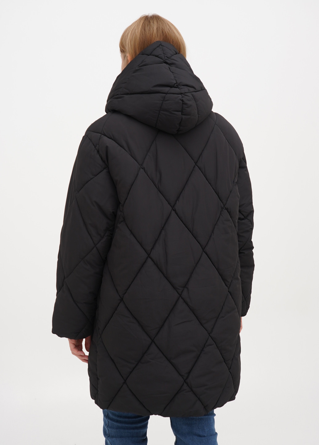 Черная демисезонная куртка Monki