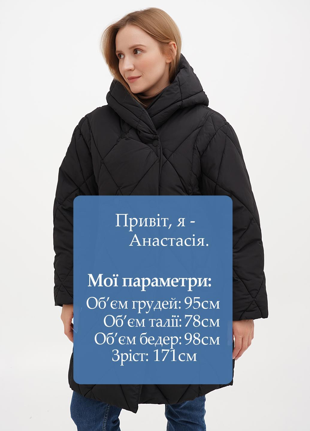 Черная демисезонная куртка Monki