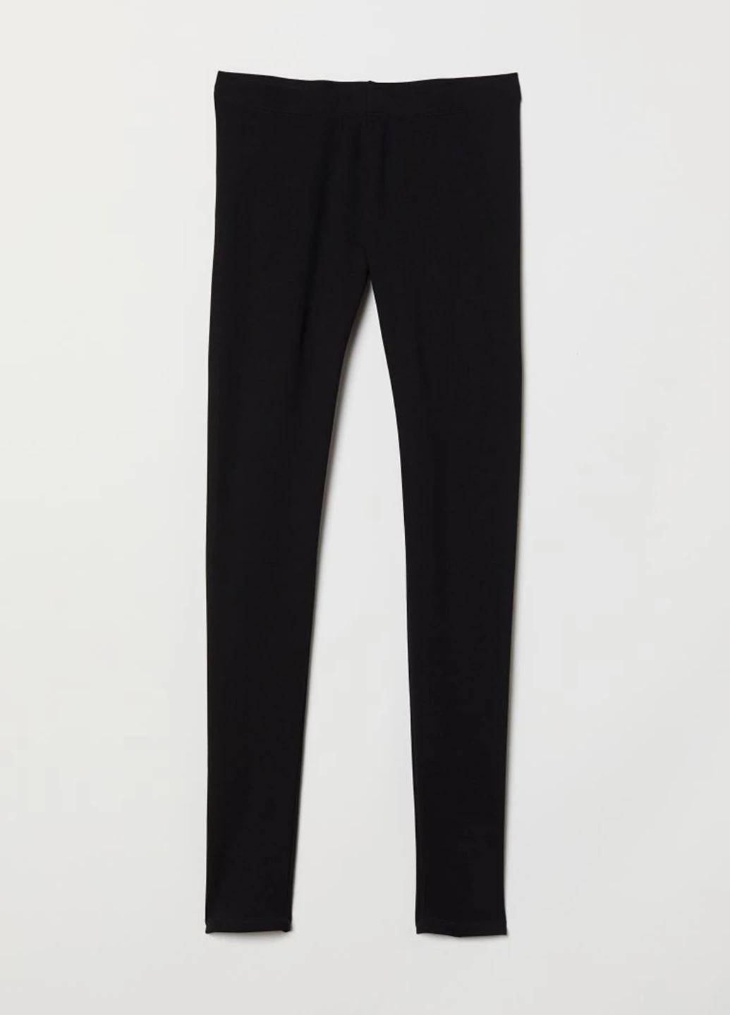 Черные демисезонные леггинсы H&M