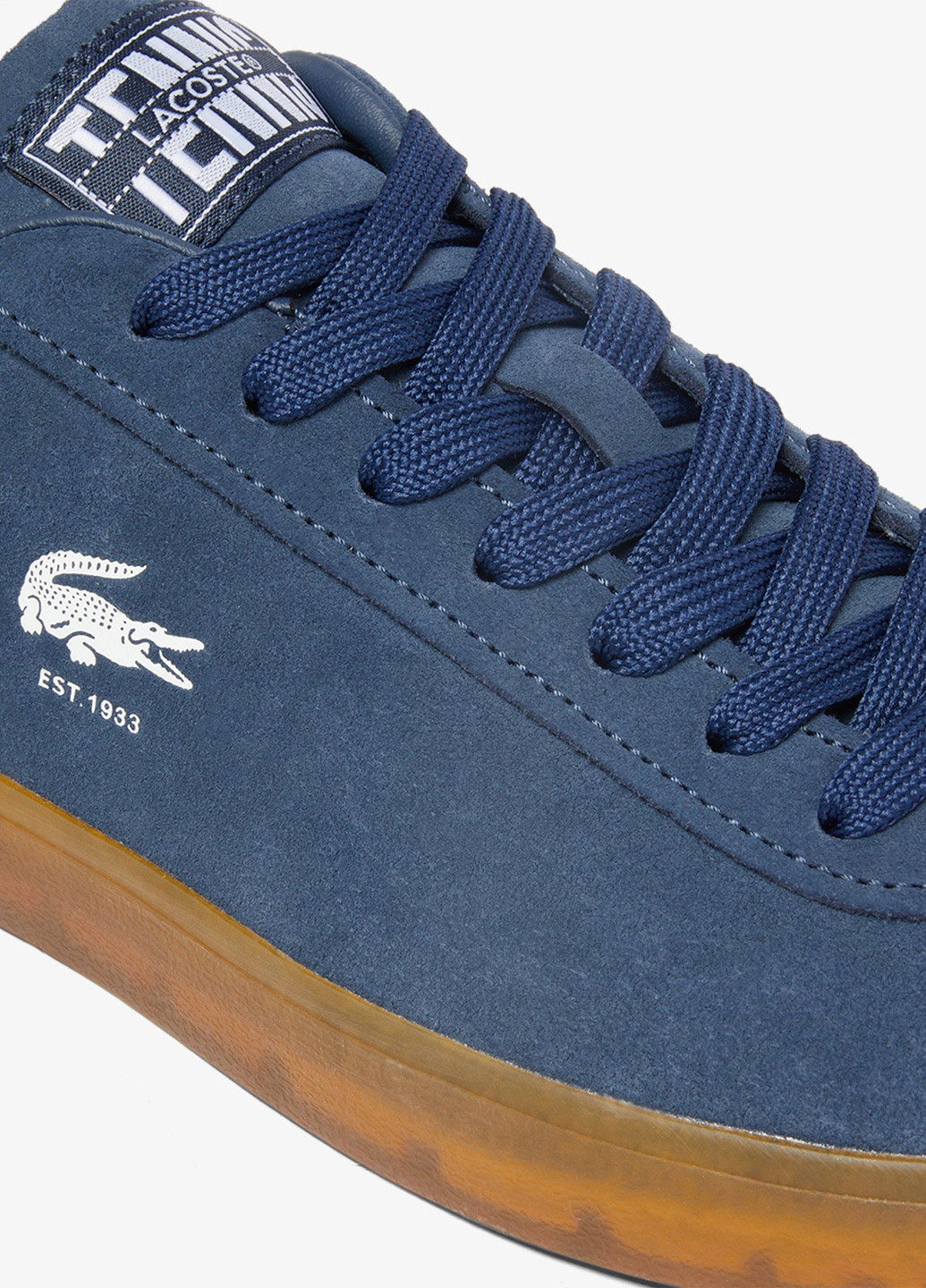 Темно-синие демисезонные кроссовки Lacoste BASESHOT