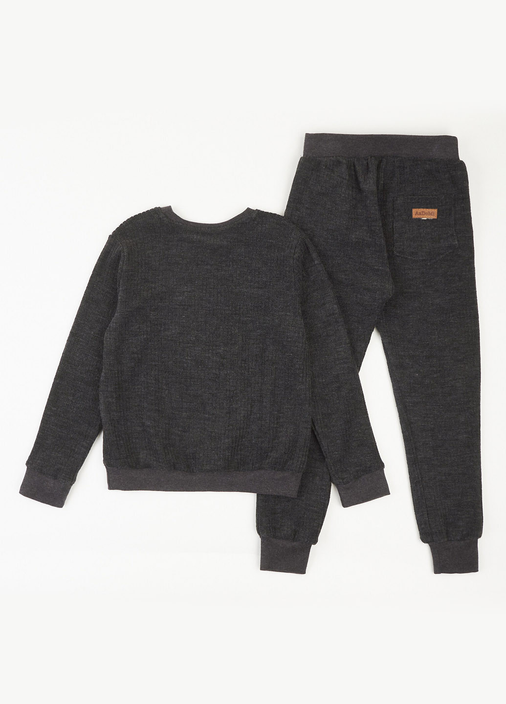 Темно-серый демисезонный костюм (свитшот, брюки) брючный ArDoMi