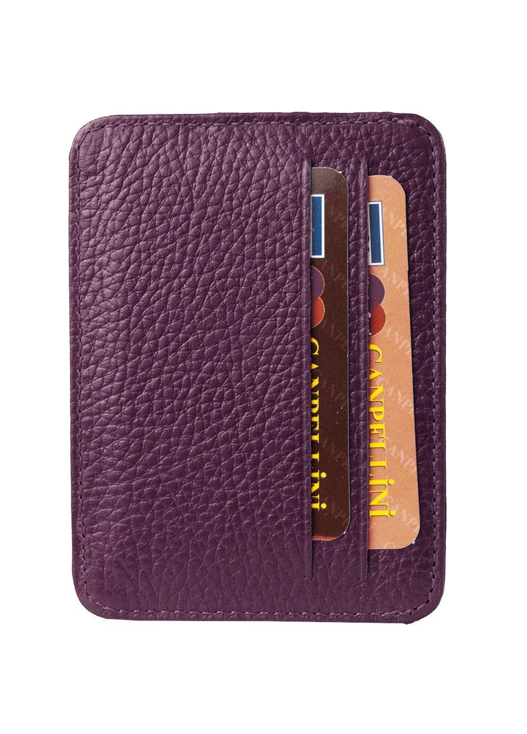 Жіноча шкіряна візитниця (SHI091-95) 8,3х11х0,5 см Canpellini (253174037)