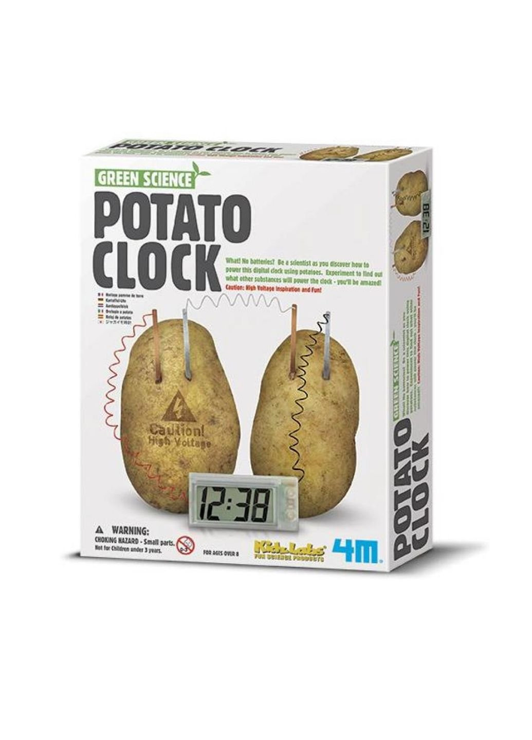 Набор для экспериментов Картофельные часы 4М (252419401)