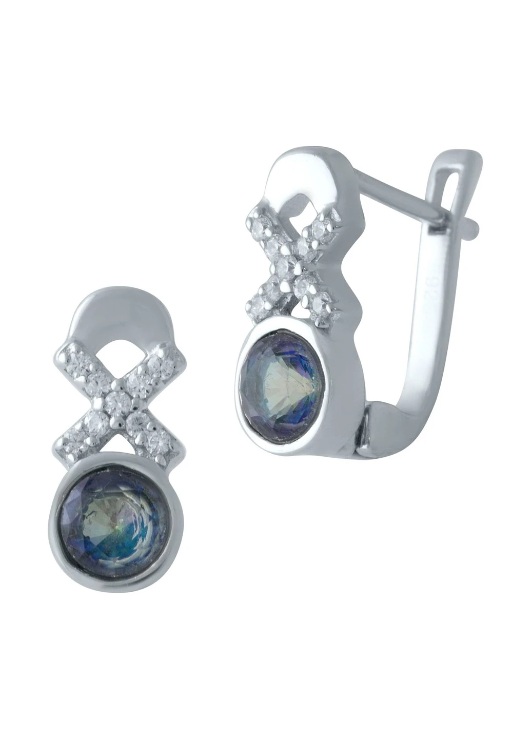 Серьги Silver Flame (152533204)