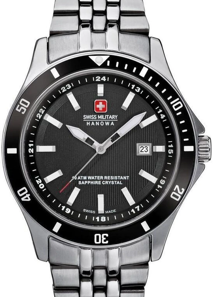 Часы наручные 06-7161.2.04.007 классика Swiss Military-Hanowa (253014072)