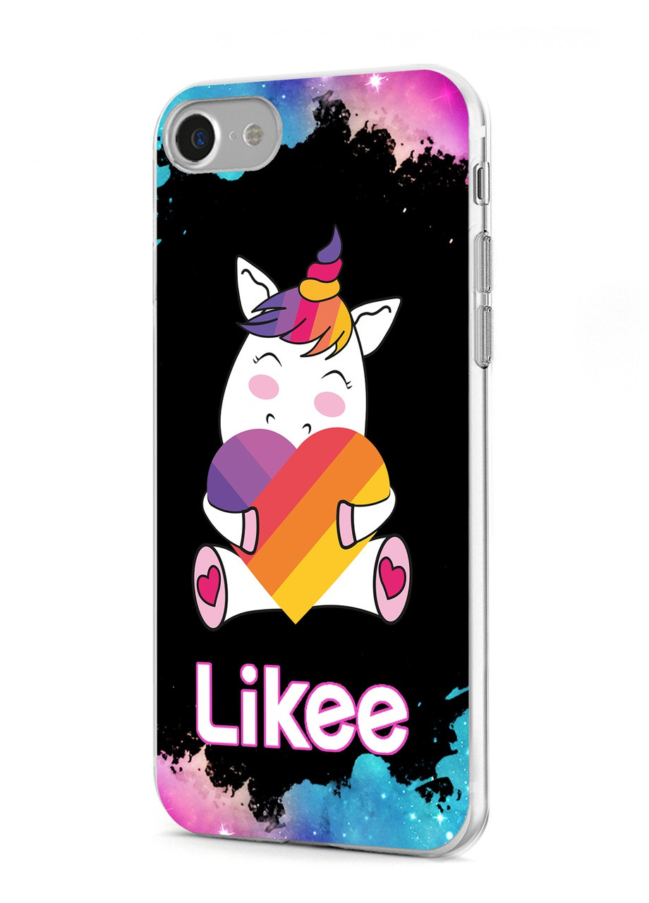 Чохол силіконовий Apple Iphone 7 Лайк Єдиноріг (Likee Unicorn) (17361-1037) MobiPrint (219284172)