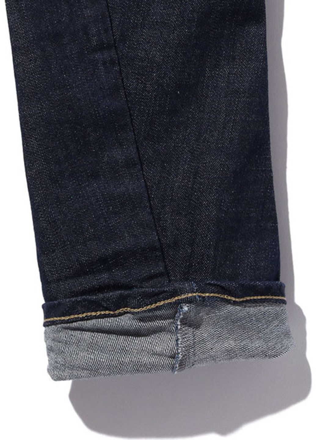 Темно-синие демисезонные зауженные джинсы Denham