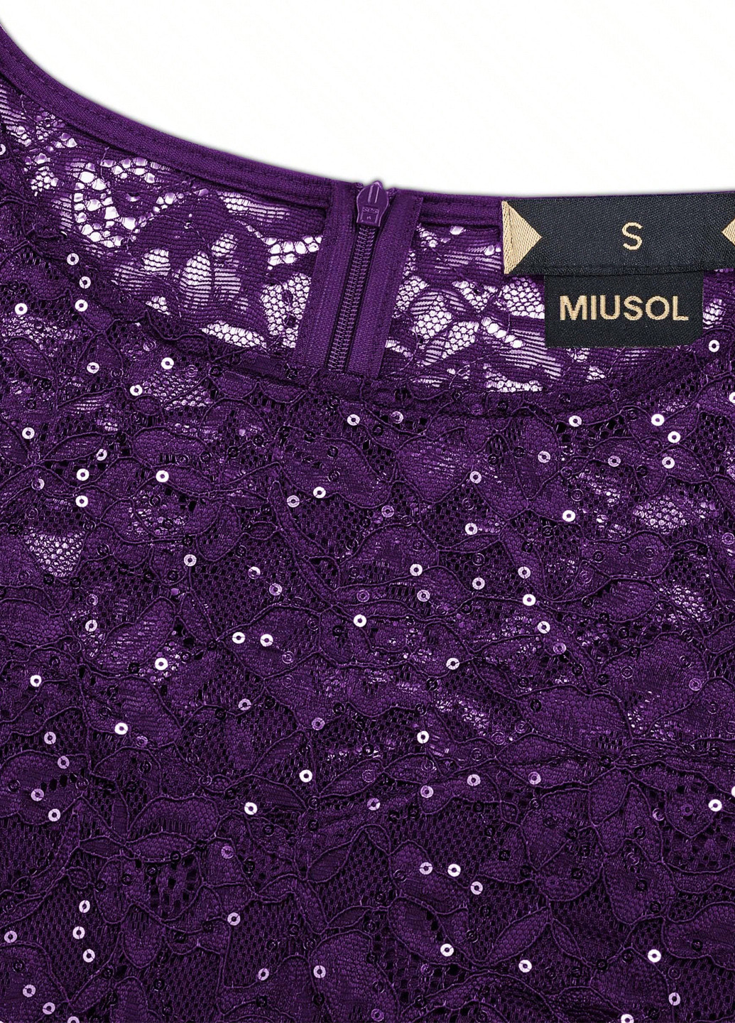 Фіолетова святковий, вечірня сукня годе SHEIN однотонна