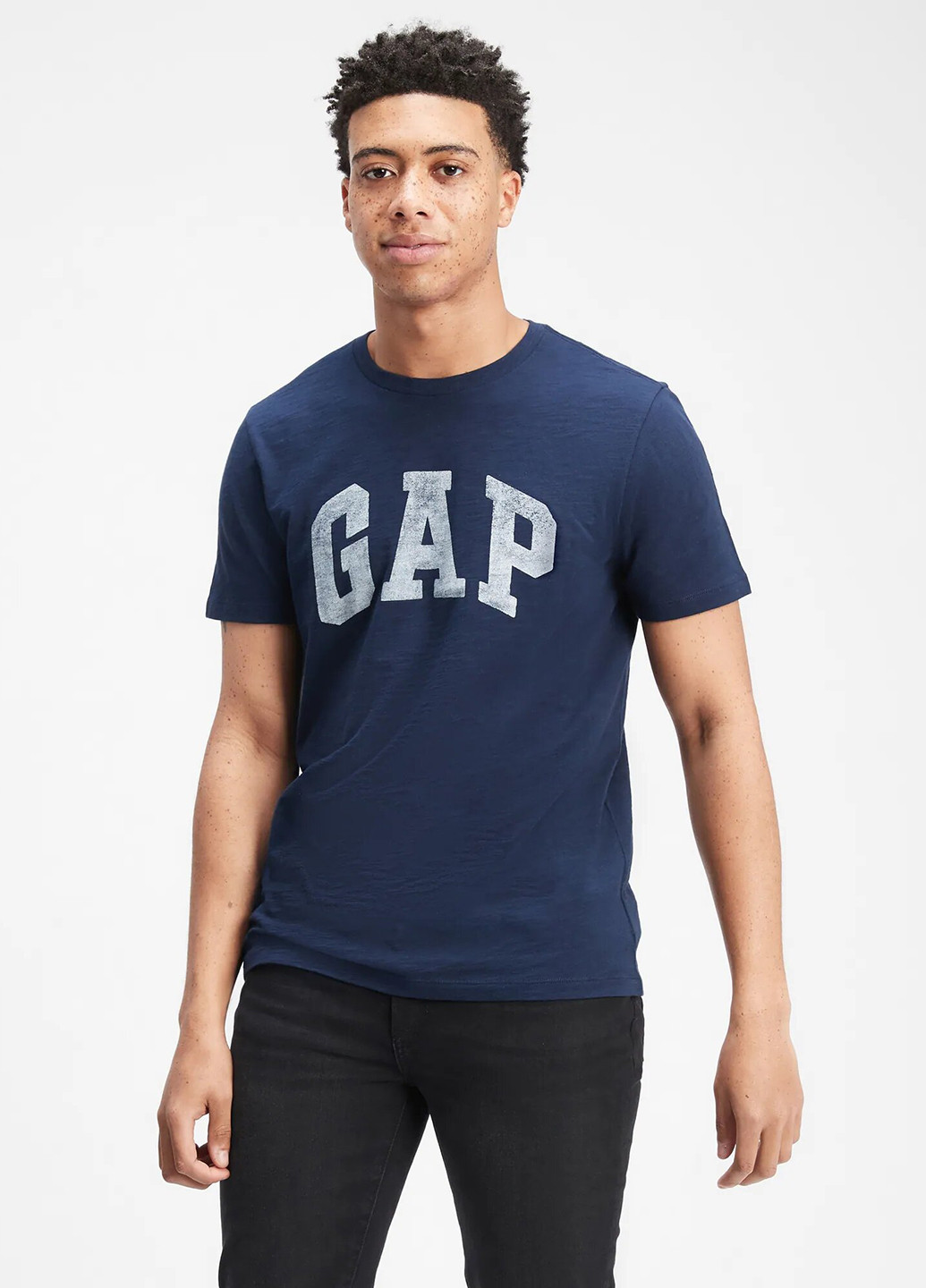Темно-синя футболка Gap