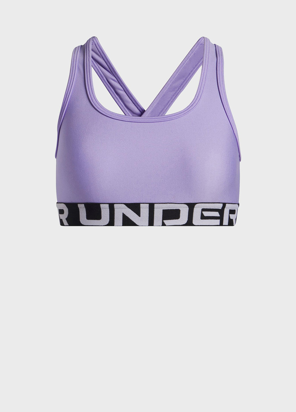 Бузковий топ бюстгальтер Under Armour без кісточок поліестер