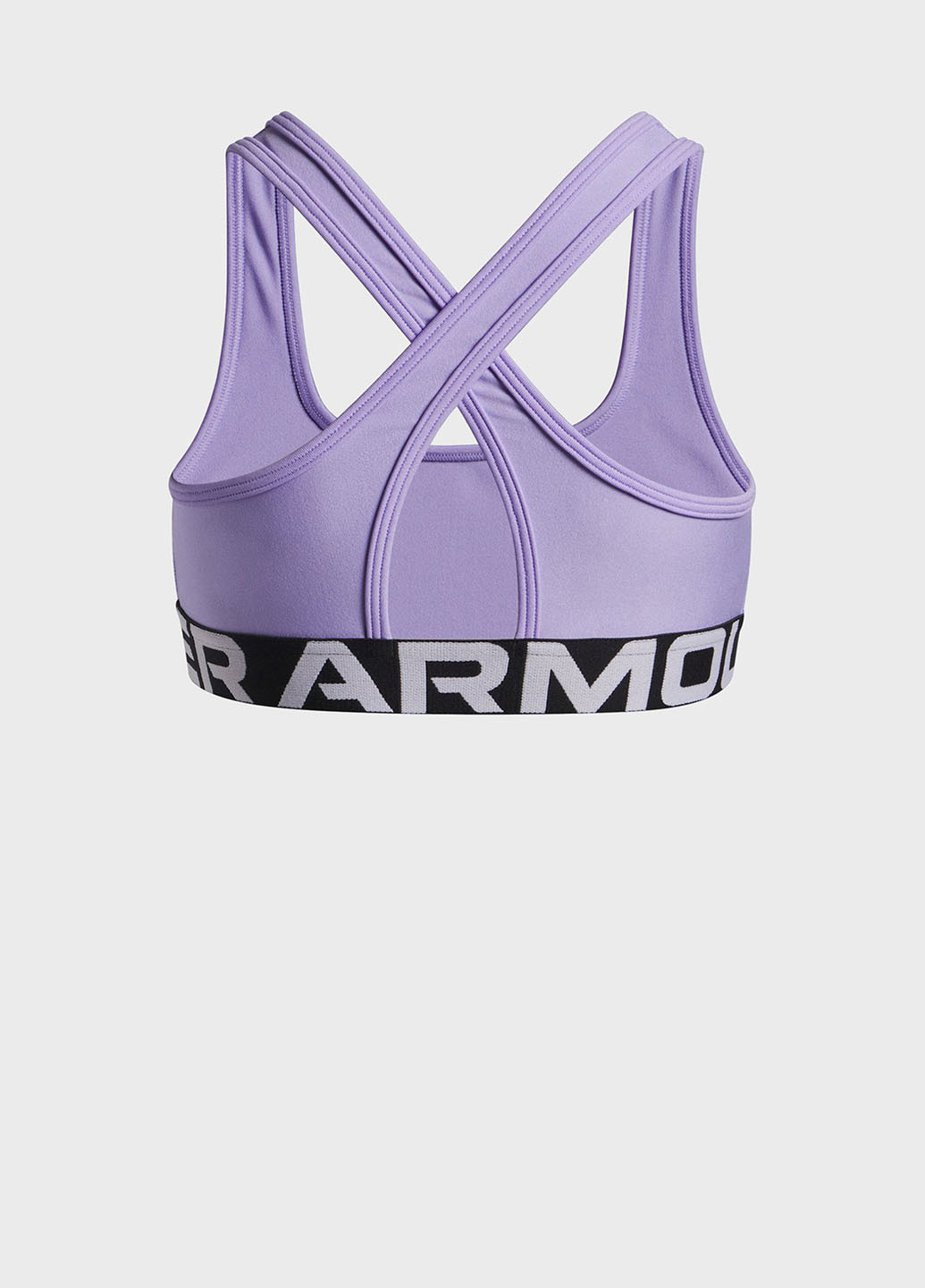 Бузковий топ бюстгальтер Under Armour без кісточок поліестер