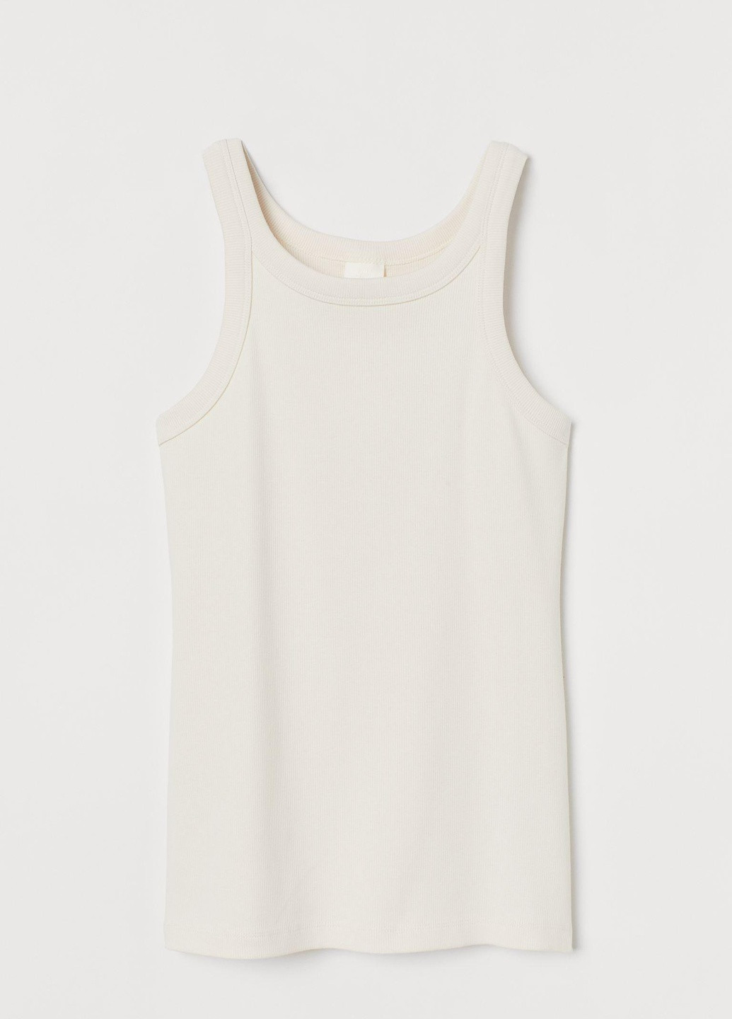 Топ літо,молочний, H&M Basic (256503136)