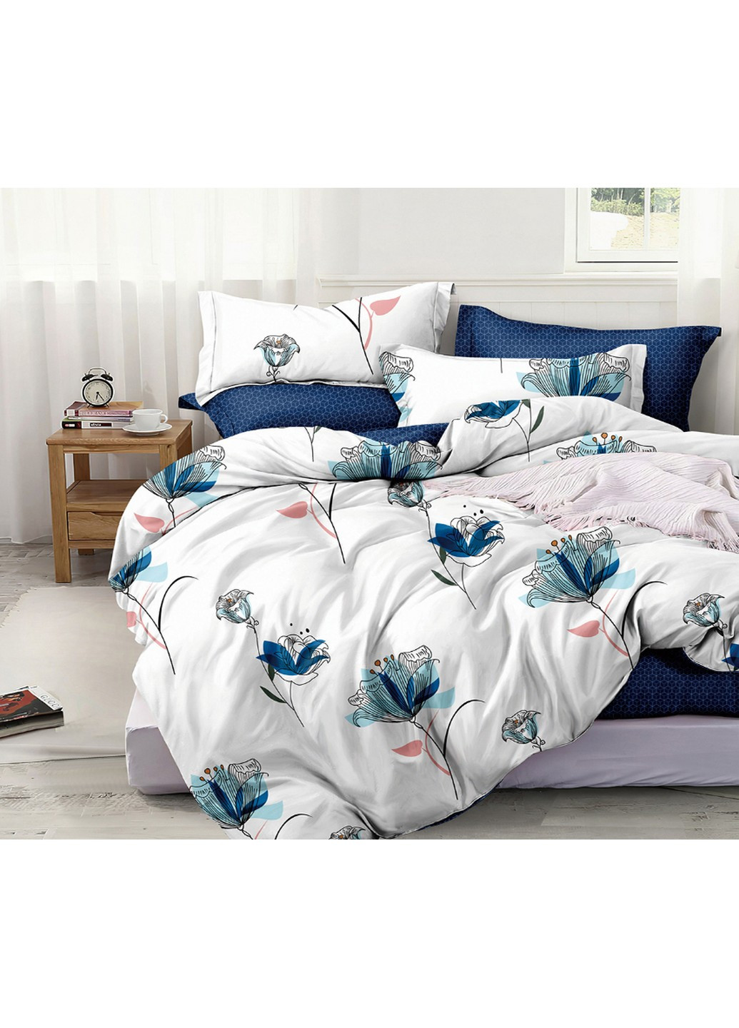 Комплект постільної білизни з компаньйоном 1.5-спальний ТМ TAG (228879294)