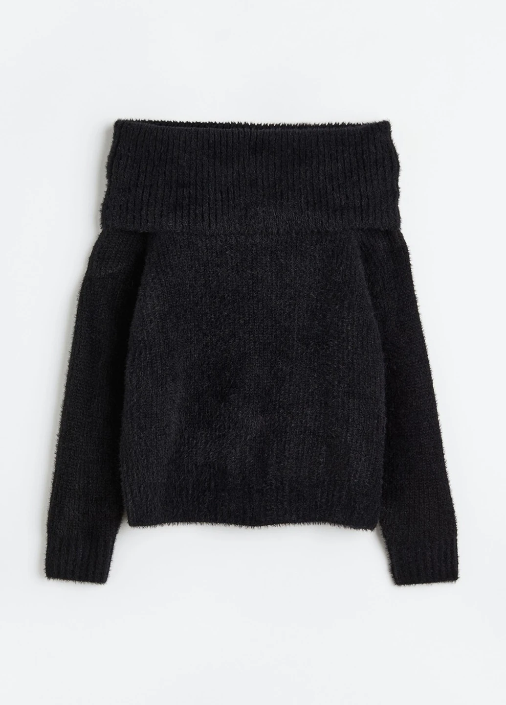 Чорний демісезонний светр H&M