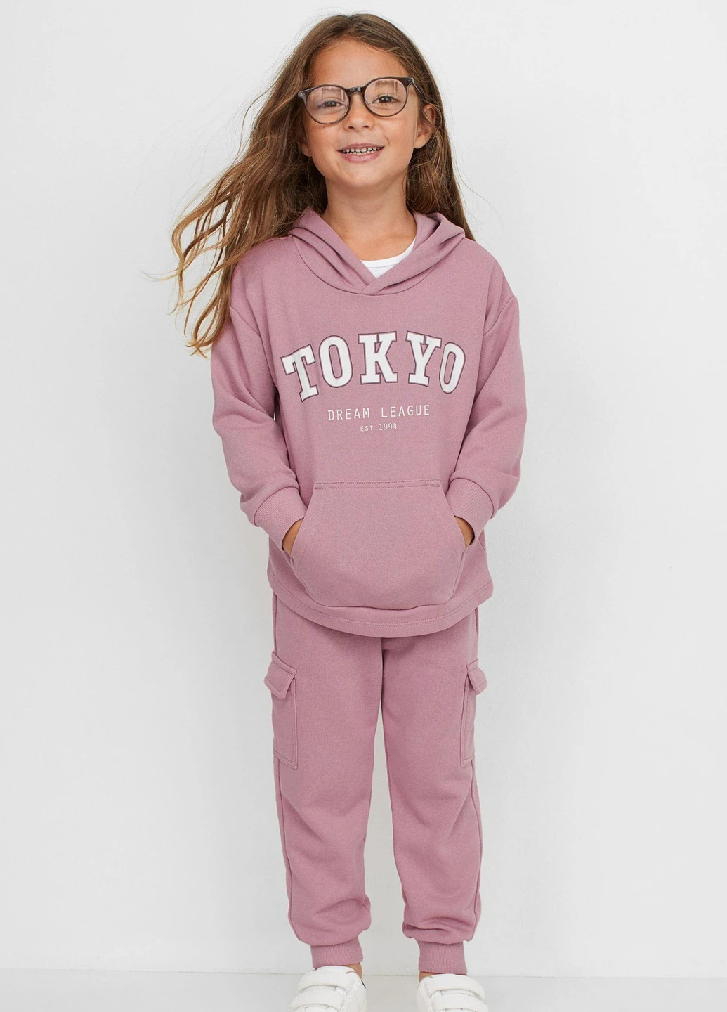 Худі демісезон,пудровий, H&M (254866717)