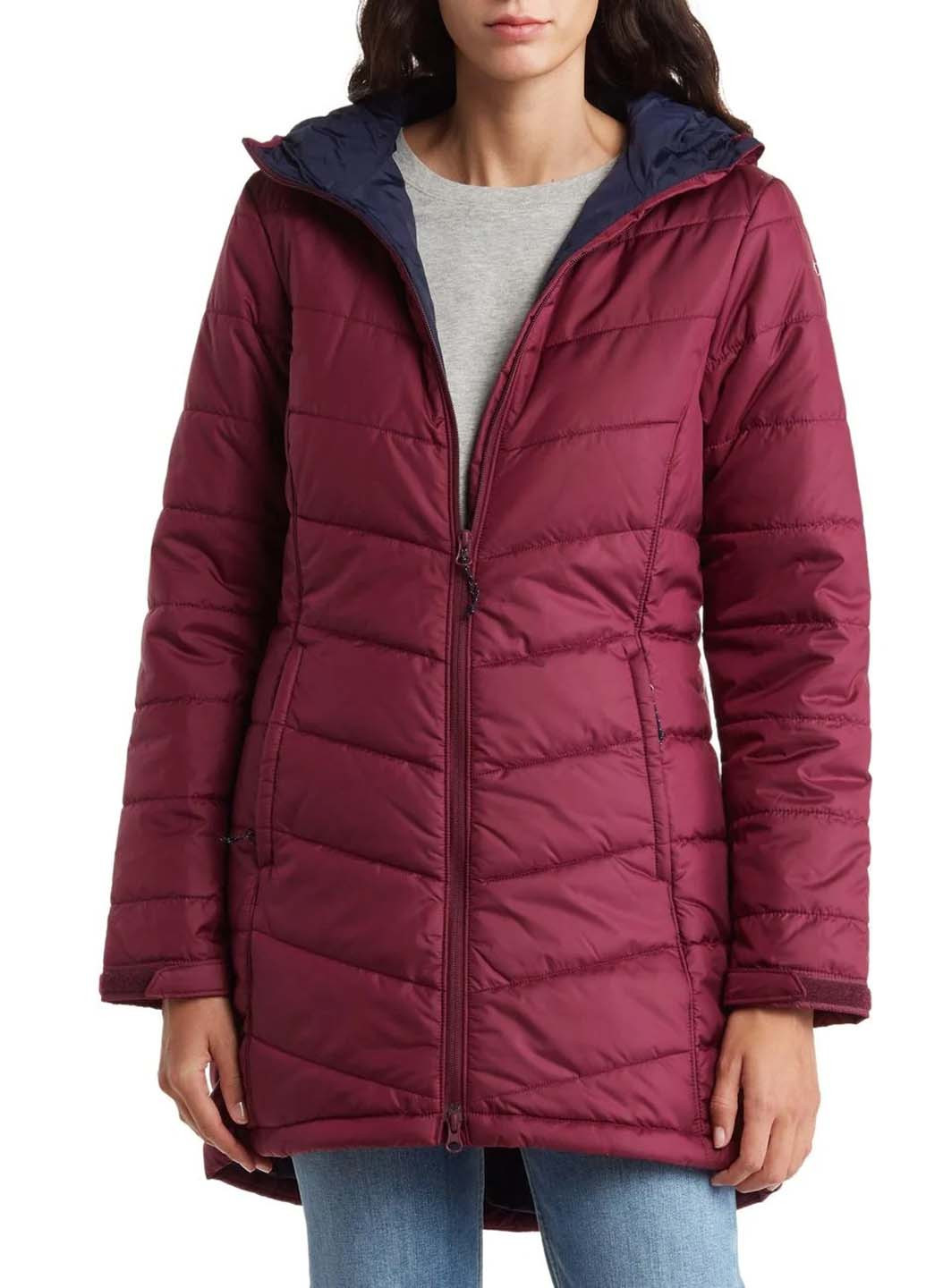 Бордова демісезонна куртка Columbia
