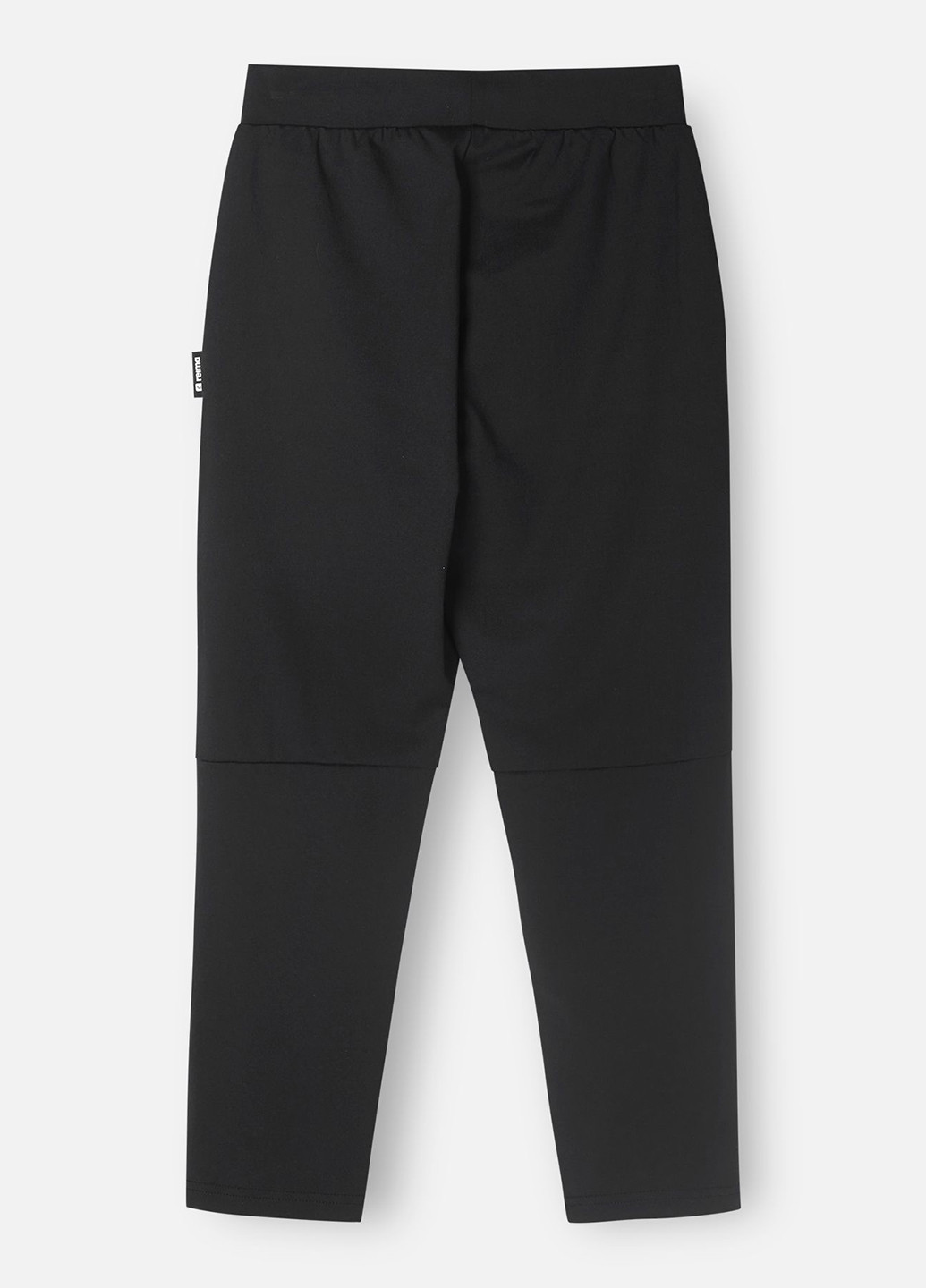 Черные спортивные демисезонные зауженные брюки Reima
