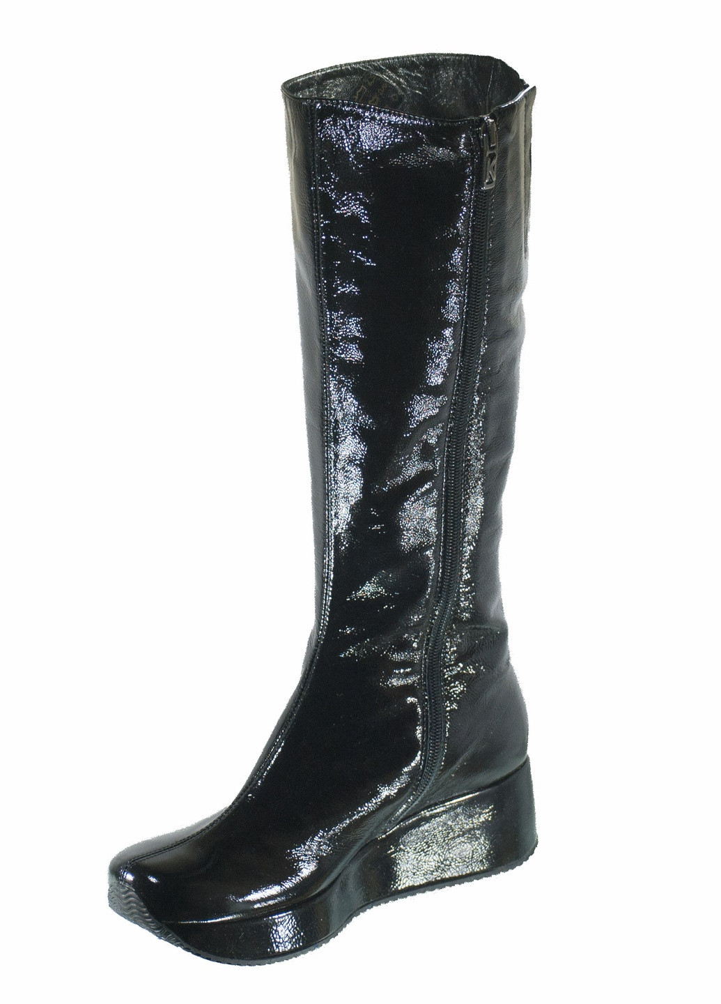 Зимние сапоги Kelton лаковые