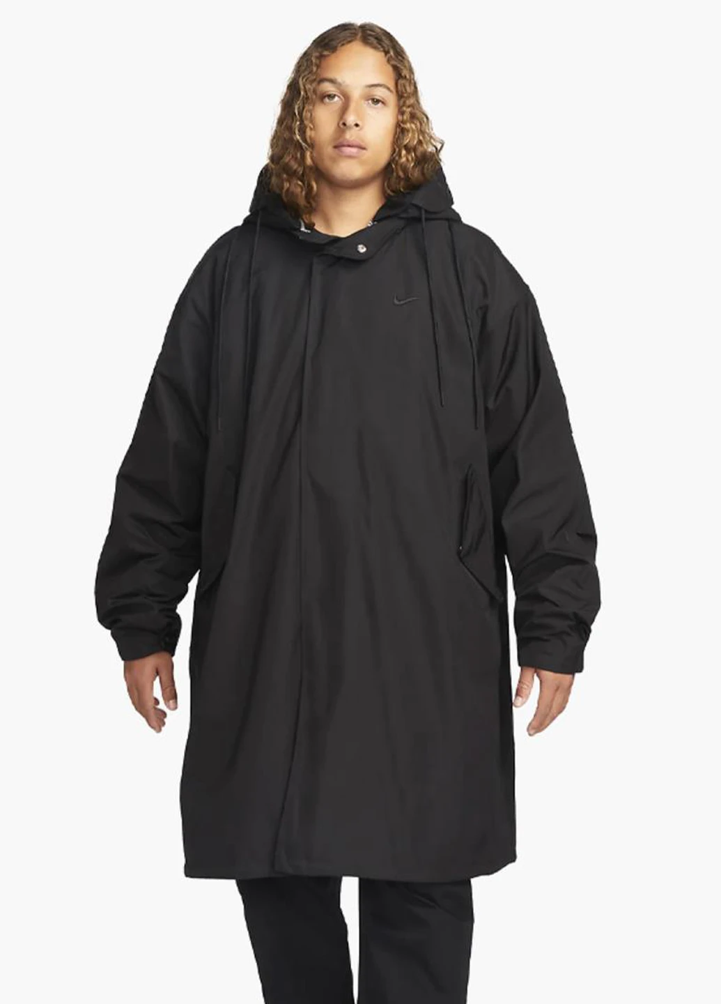 Чорна демісезонна куртка dq4926-010 Nike M NL TF 3IN1 PARKA